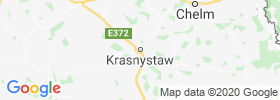 Krasnystaw map